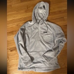 Women’s Columbia W. Ruby Lake Fleece Half Zip Pullover Light Blue Sz. Large